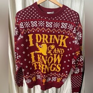 NWT Game of Thrones sweater- size large